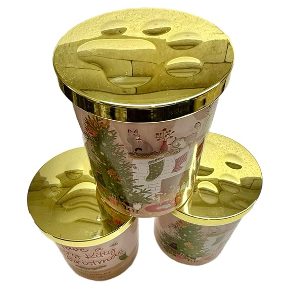 NWT! 🐈  Starcrafts 16 oz. Christmas Holiday Kitty “Cozy Fireplace” candle - Picture 14 of 15